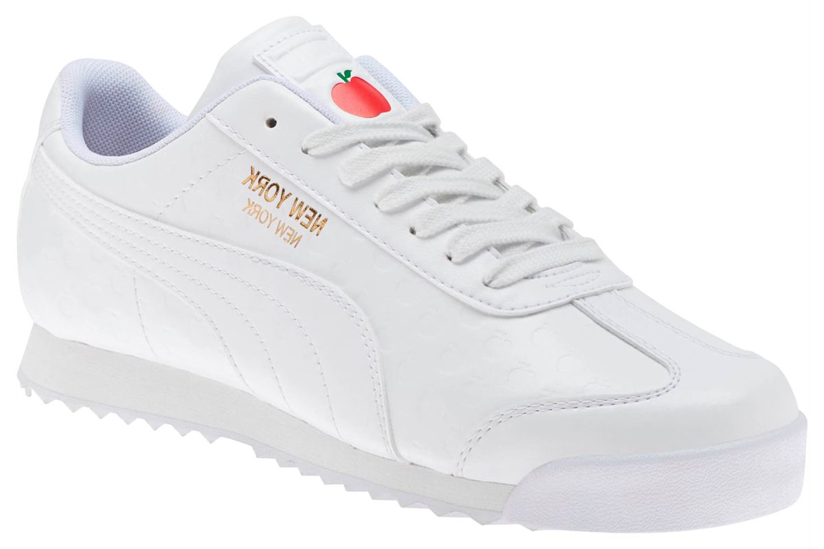 puma roma nyc apple womens sneakers