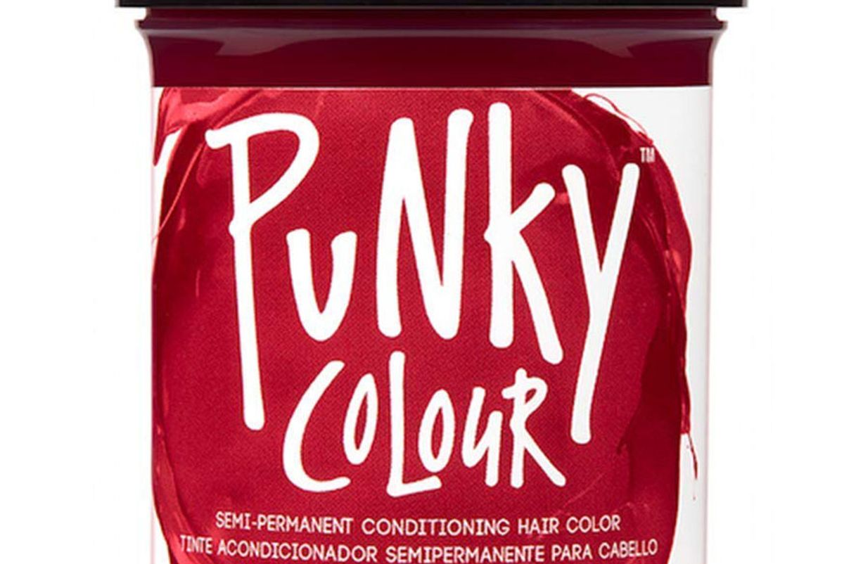 punky punky cherry on top semi permanent conditioning hair color vegan ppb and paraben free lasts up to 25 washes