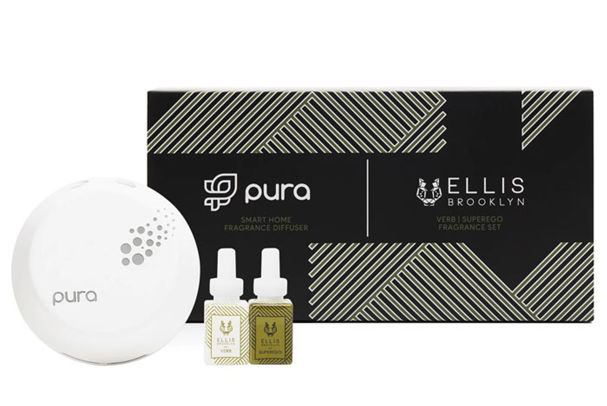 pura smart home fragrance diffuser kit featuring verb superego
