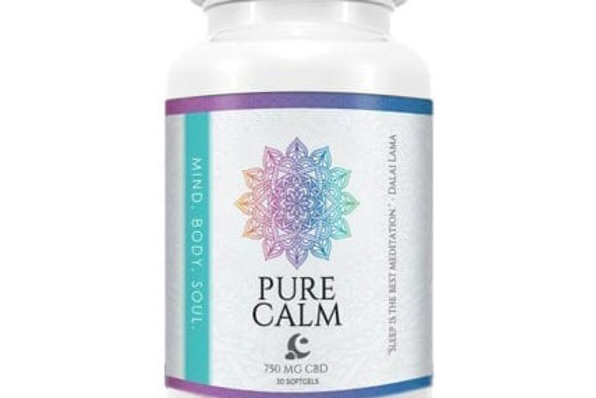 pure calm hemp softgels sleep