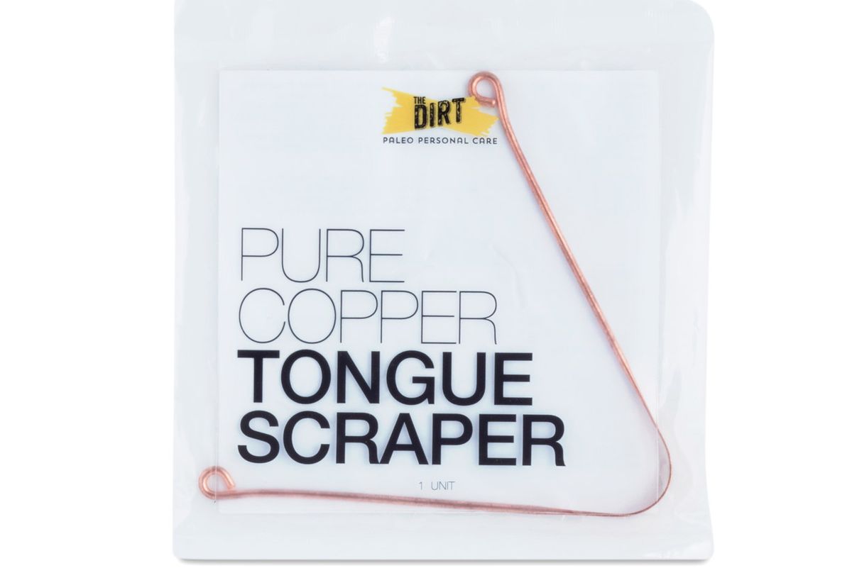 pure copper tongue scrapper