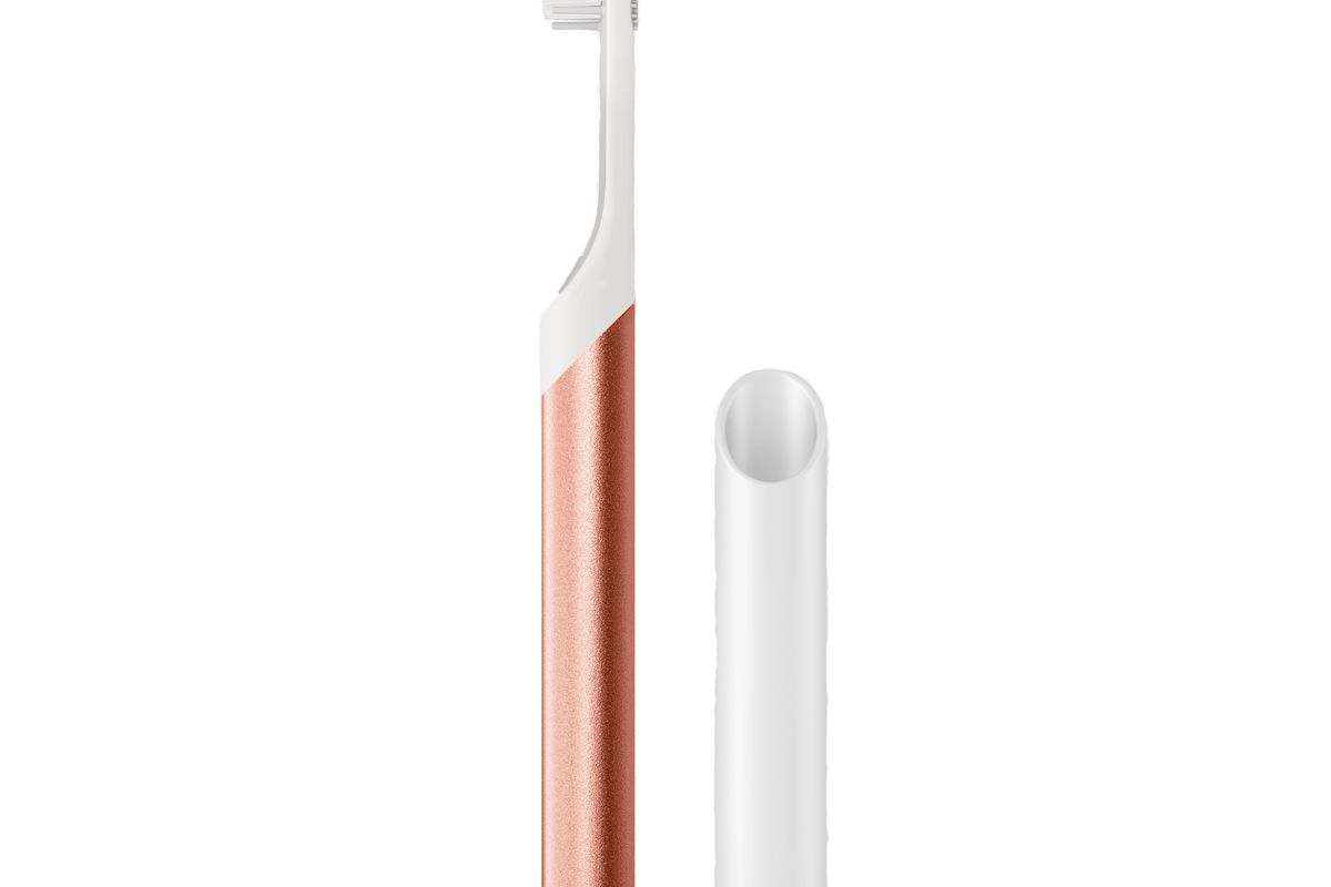 quip copper metal adult electric toothbrush