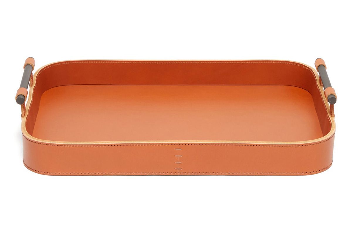 rabitti 1969 portofino small leather tray