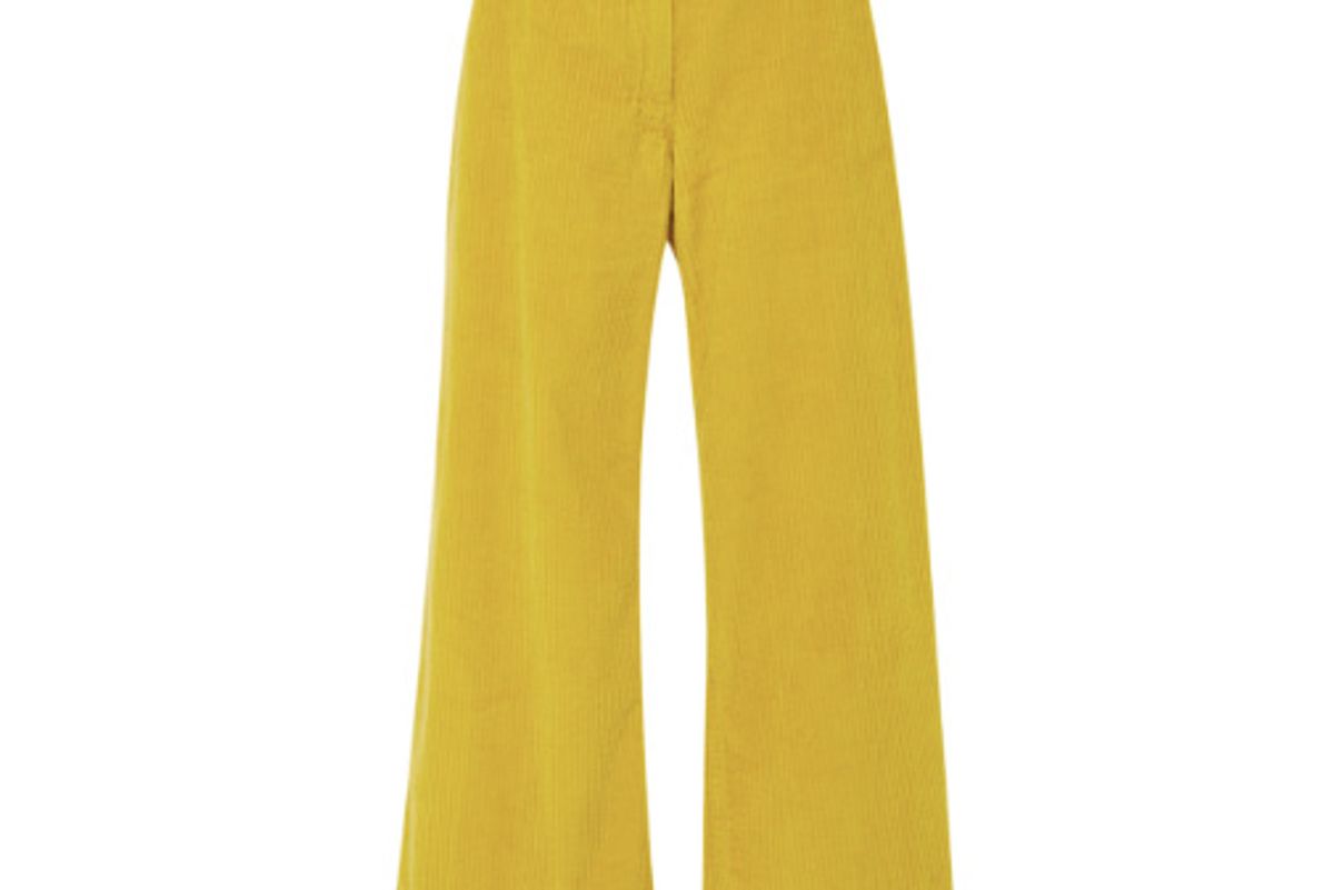 rachel comey clean bishop wide leg corduroy pants