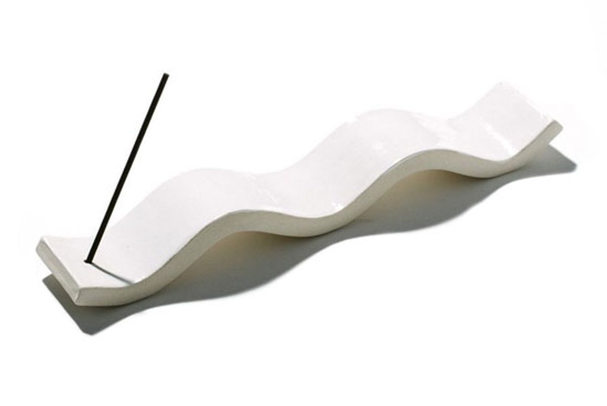 rachel saunders wave incense holder