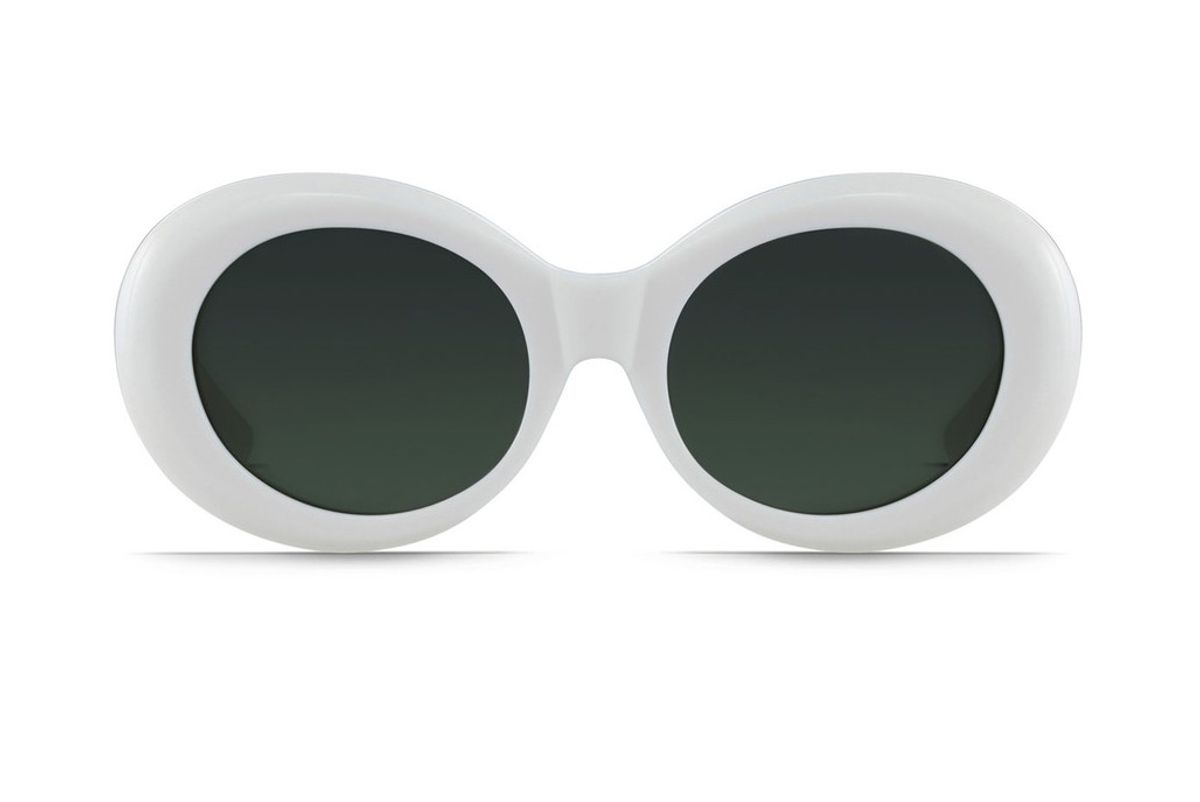 Figurative Oval Sunglasses