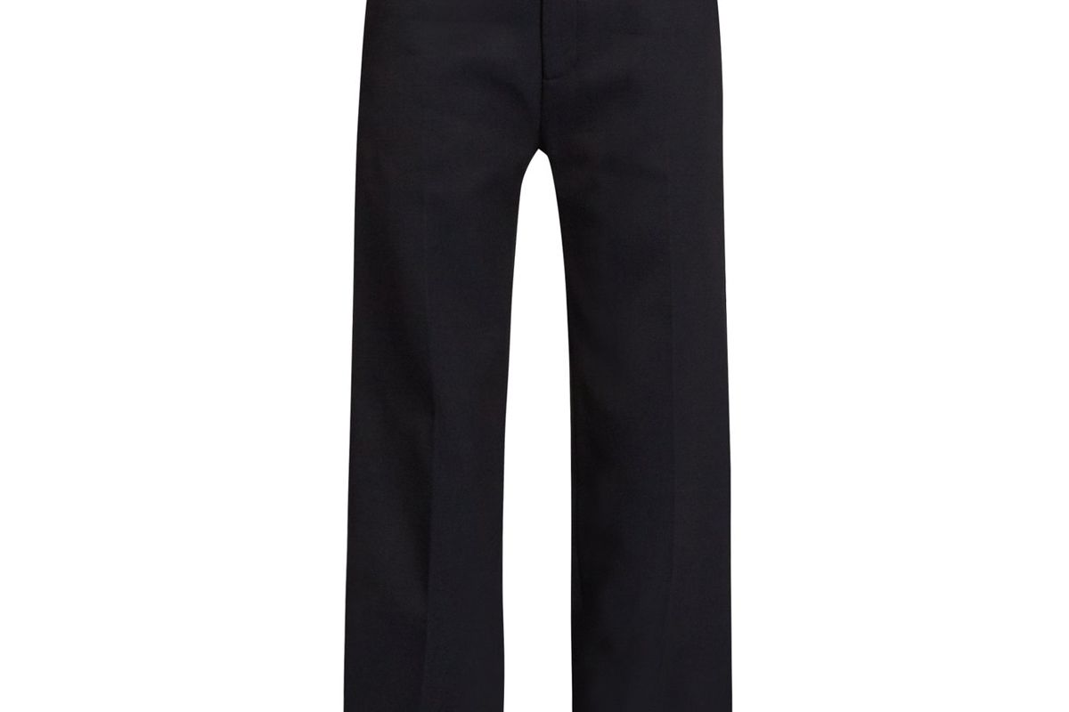 raey boyfriend twill trousers