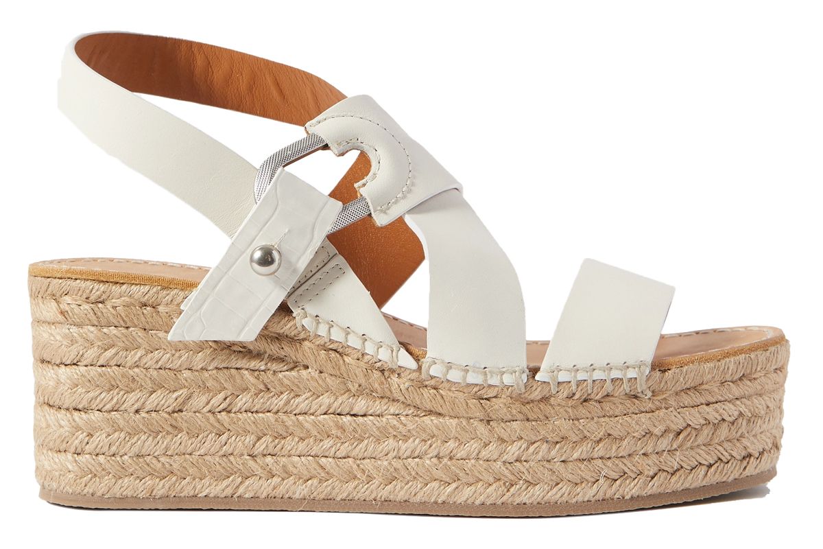 rag and bone august leather espadrille platform sandals