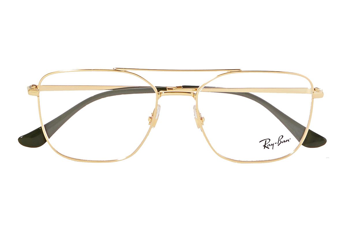 ray ban aviator gold tone optical glasses