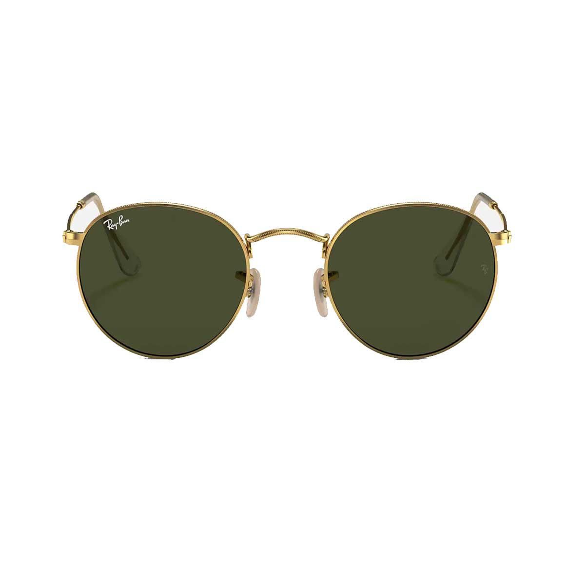 ray ban round metal