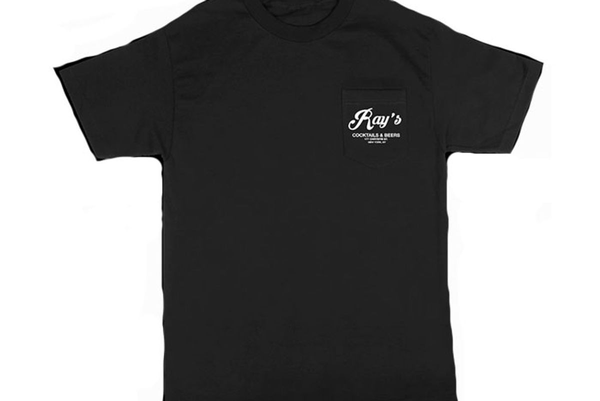 rays bar black tee