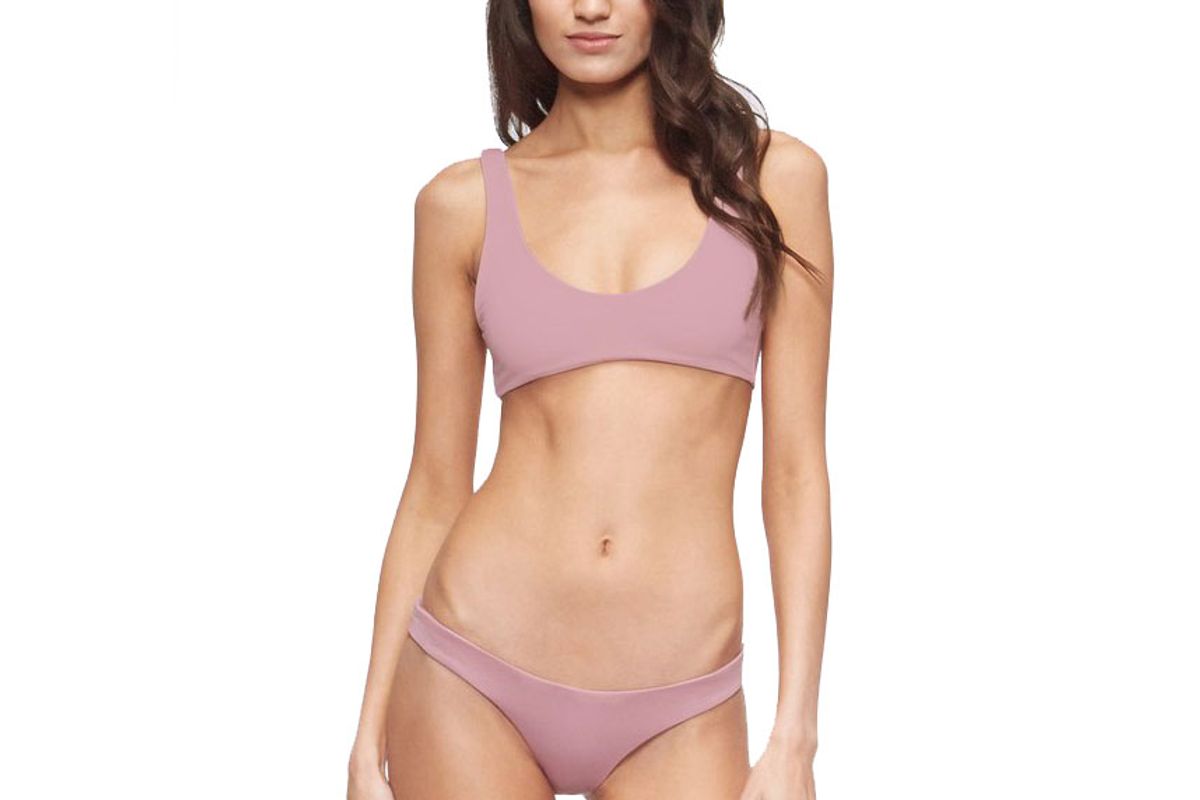 rebecca minkoff nicki bralette swim top