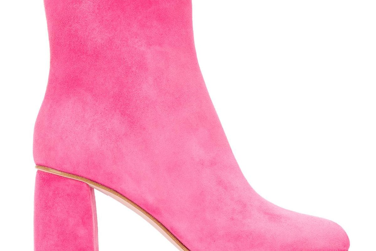 red valentino ankle booties