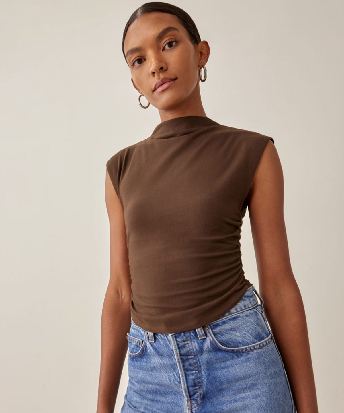 reformation lindy top