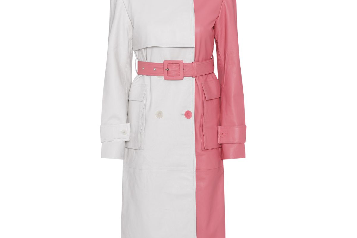 remain berger christensen x di vison Pirello two toned leather trench