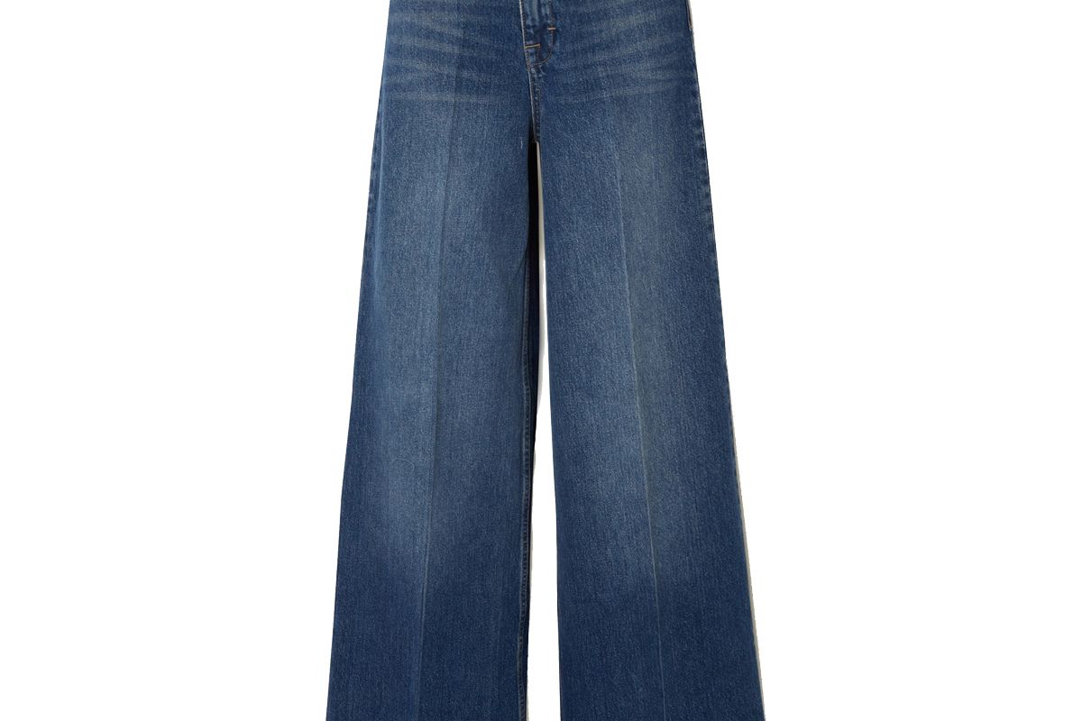 remain birger christensen bernadette high rise wide leg jeans