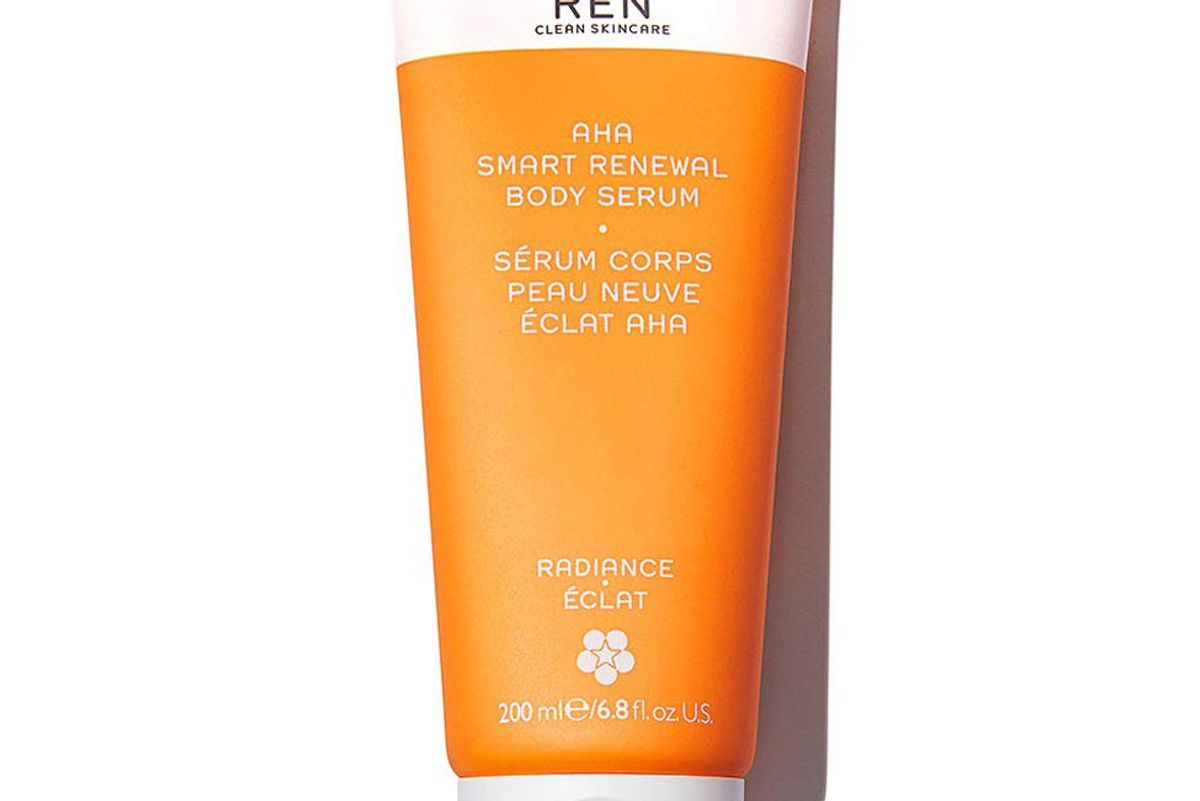 ren clean skincare aha smart renewal body serum