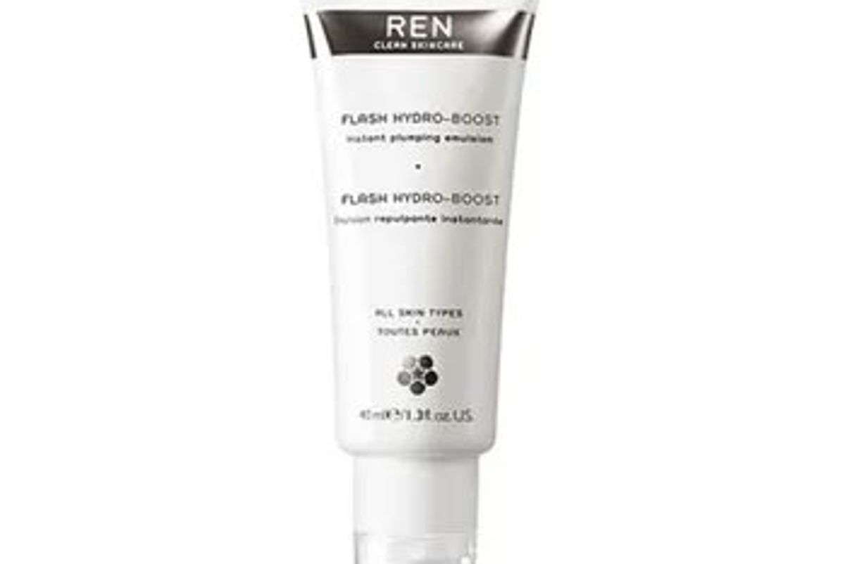 ren clean skincare flash hydro boost instant plumping emulsion