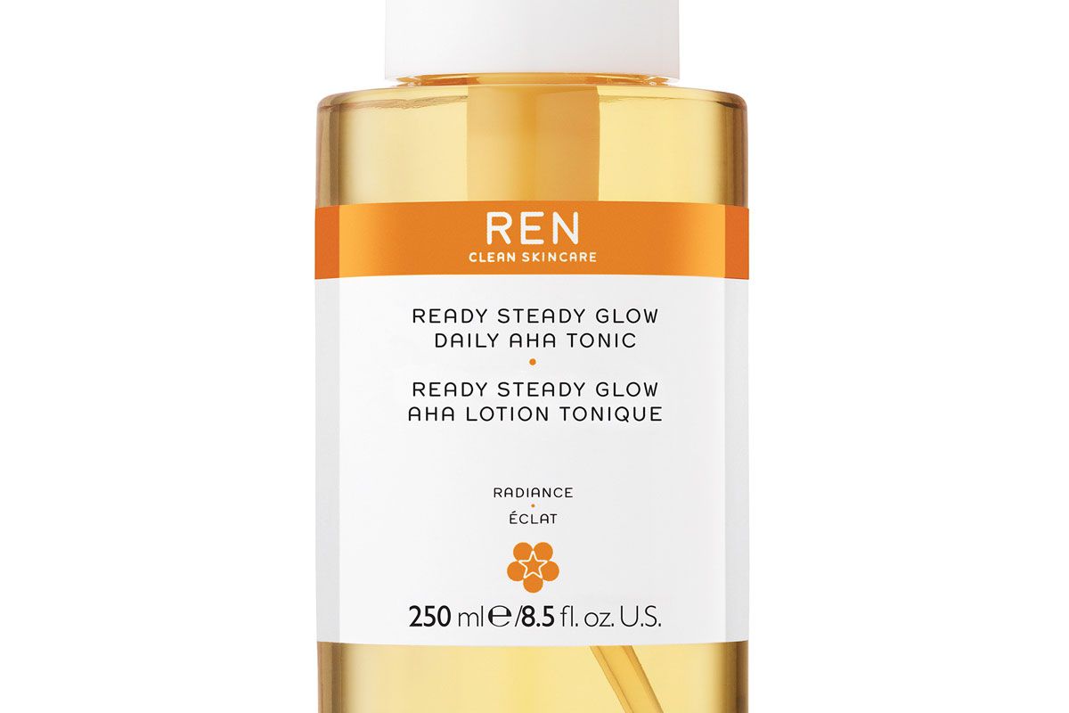 ren clean skincare ready steady glow daily aha toner