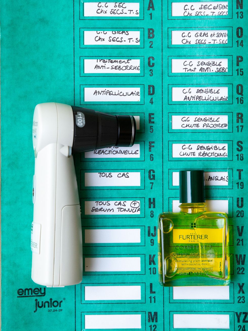 rene furterer shampoo technique