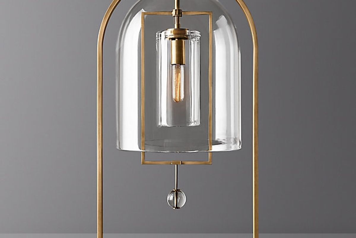 restoration hardware fulcrum table lamp