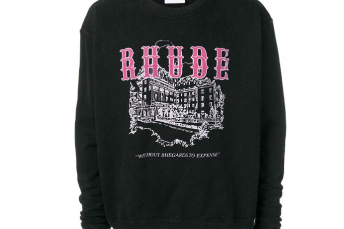 rhude chateau crewneck