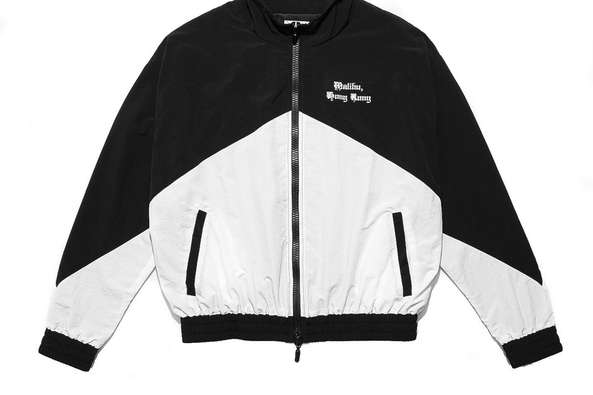 rhude x clot flight suit jacket