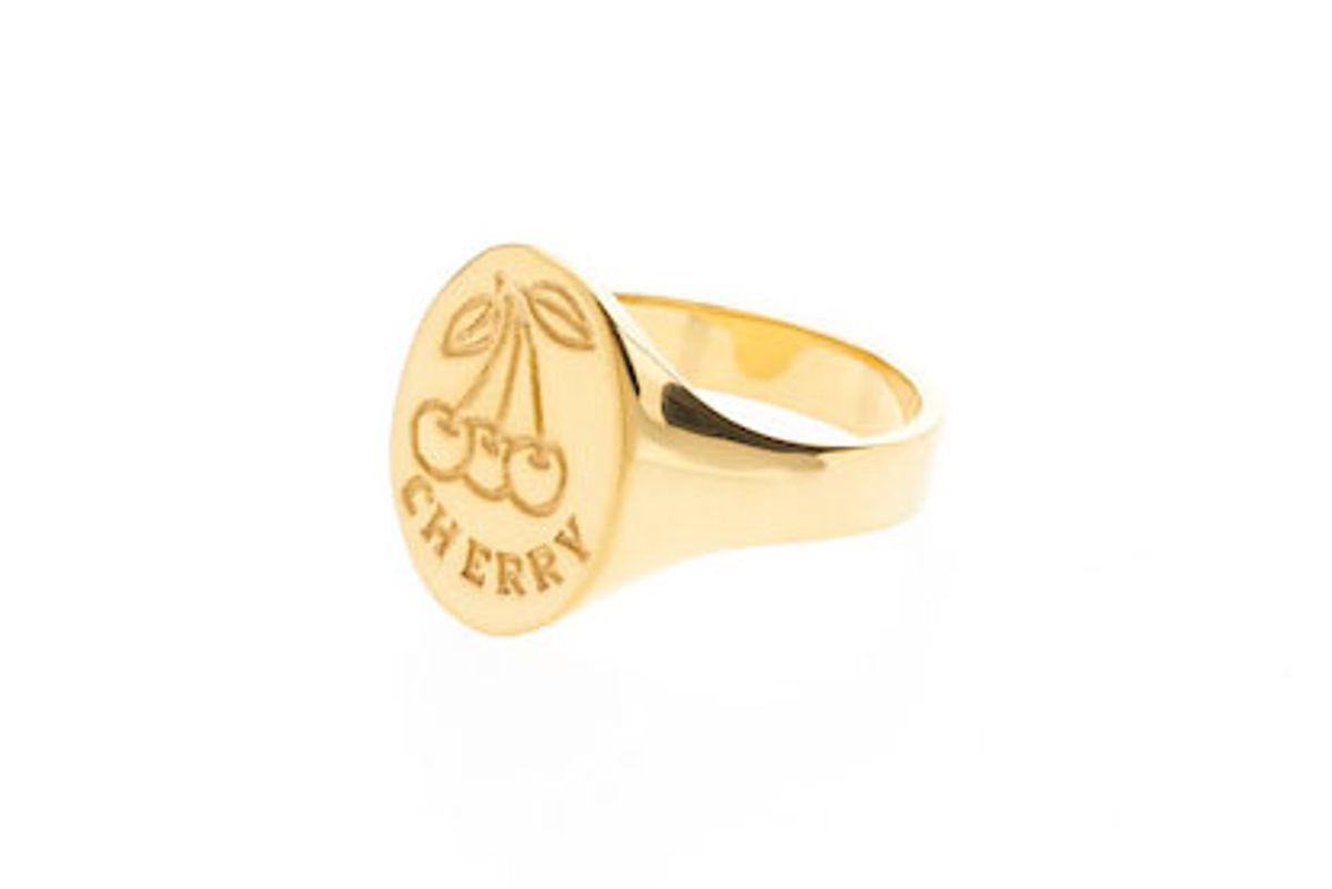 rhyden cherry signet ring