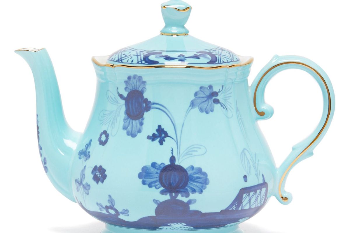 richard ginori oriente italiano porcelain tea pot