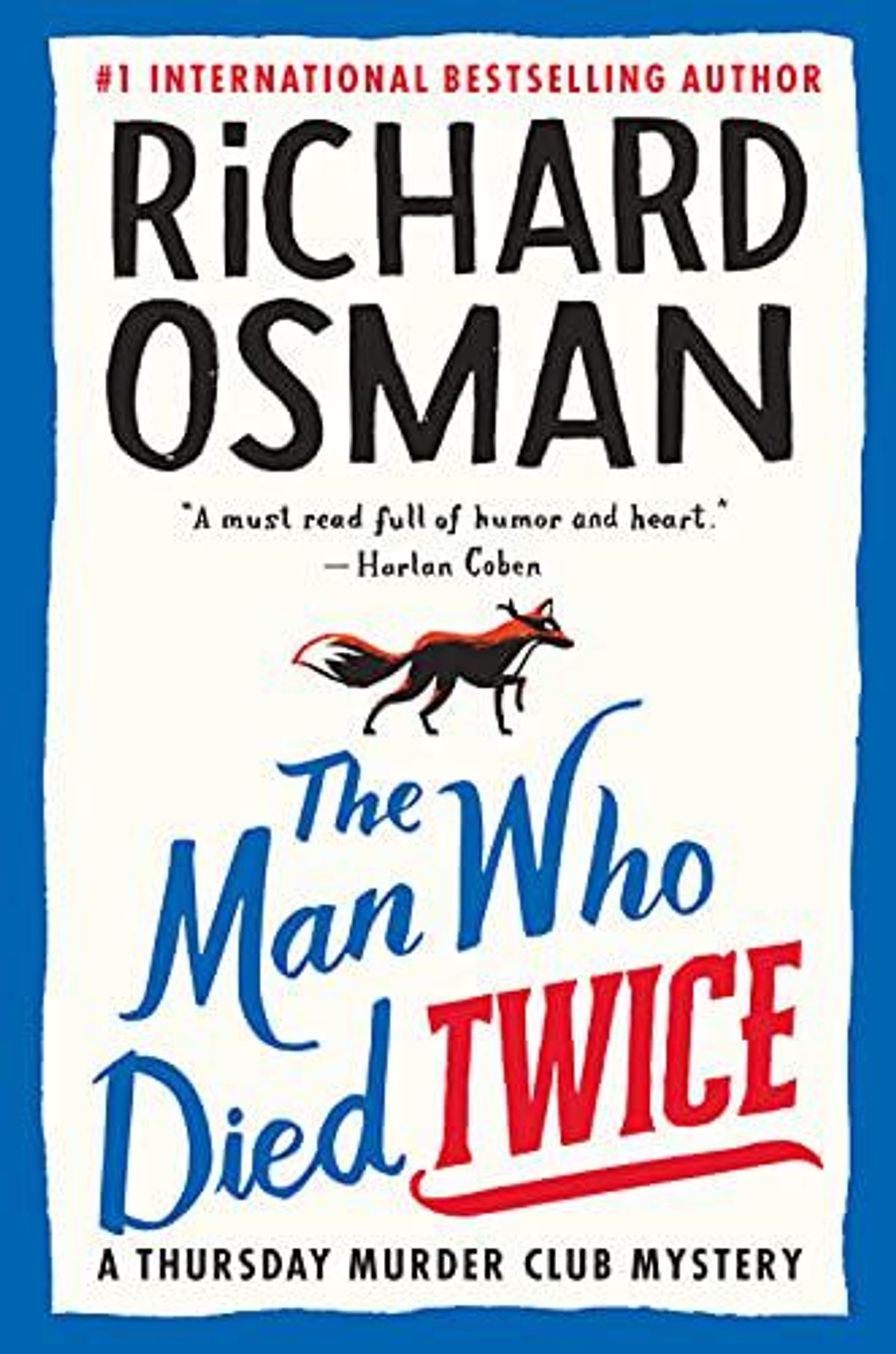 richard osman the man who died twice a thursday murder club mystery