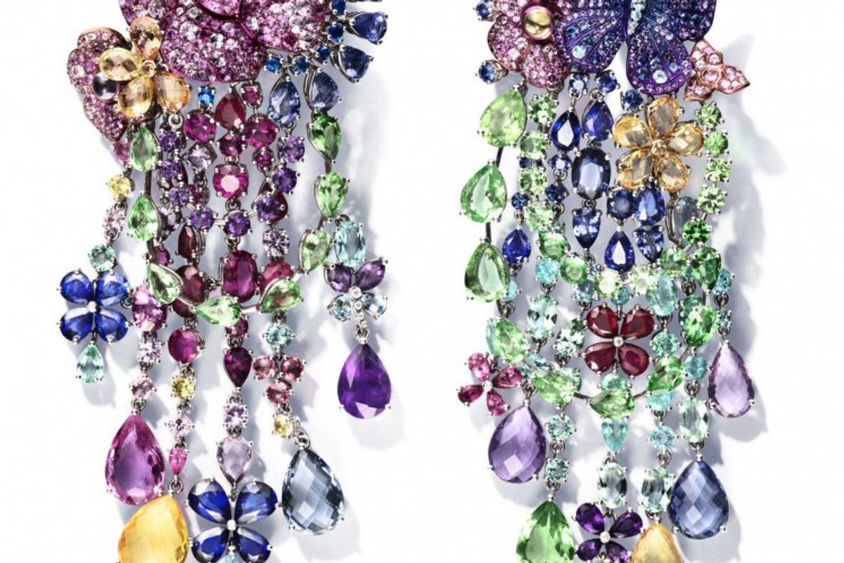 Rihanna Loves Chopard Chandelier Earrings