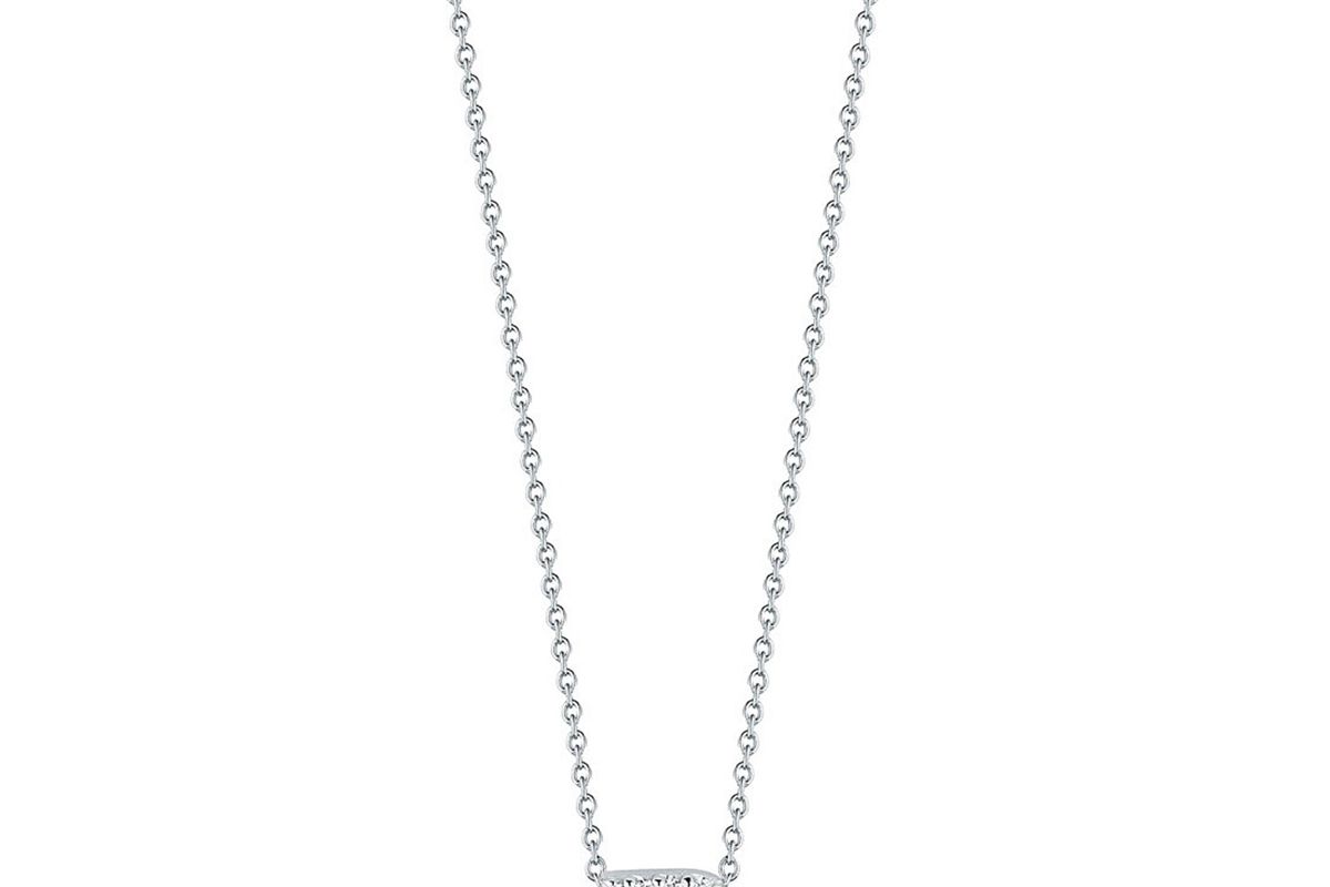 roberto coin diamond love letter necklace