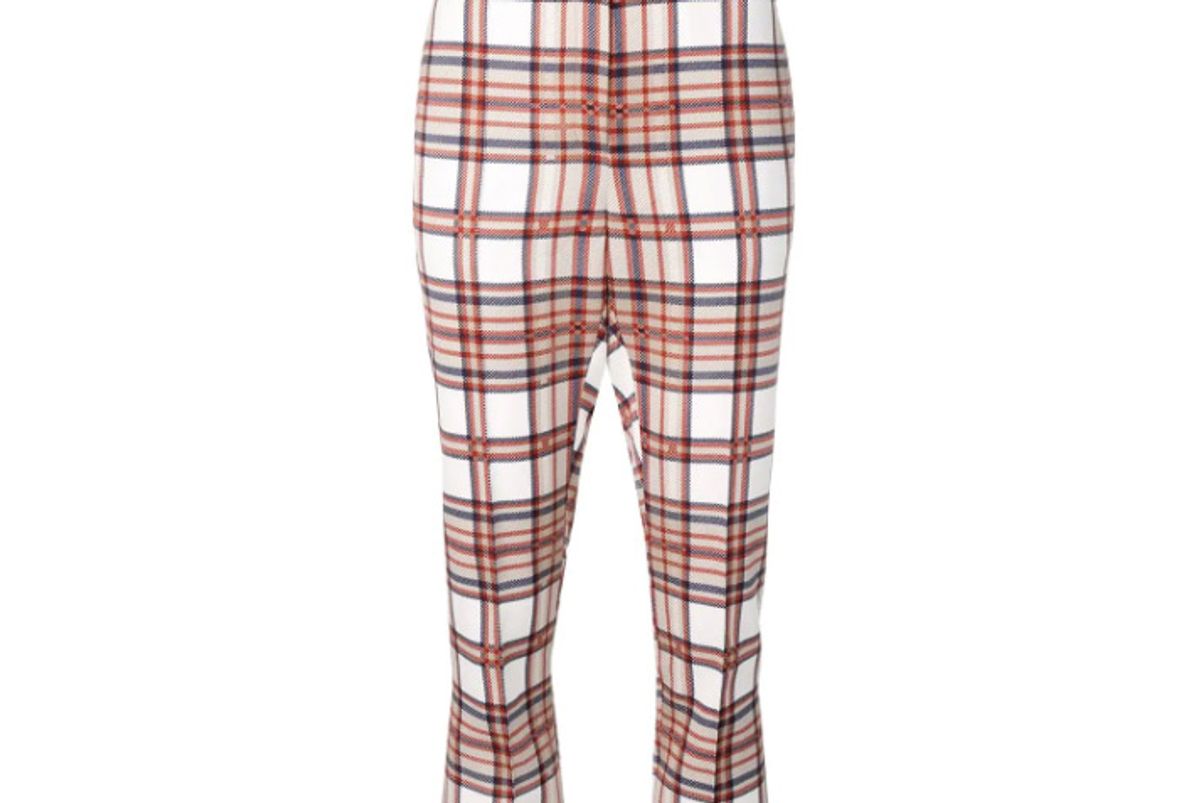 rokh checked trousers