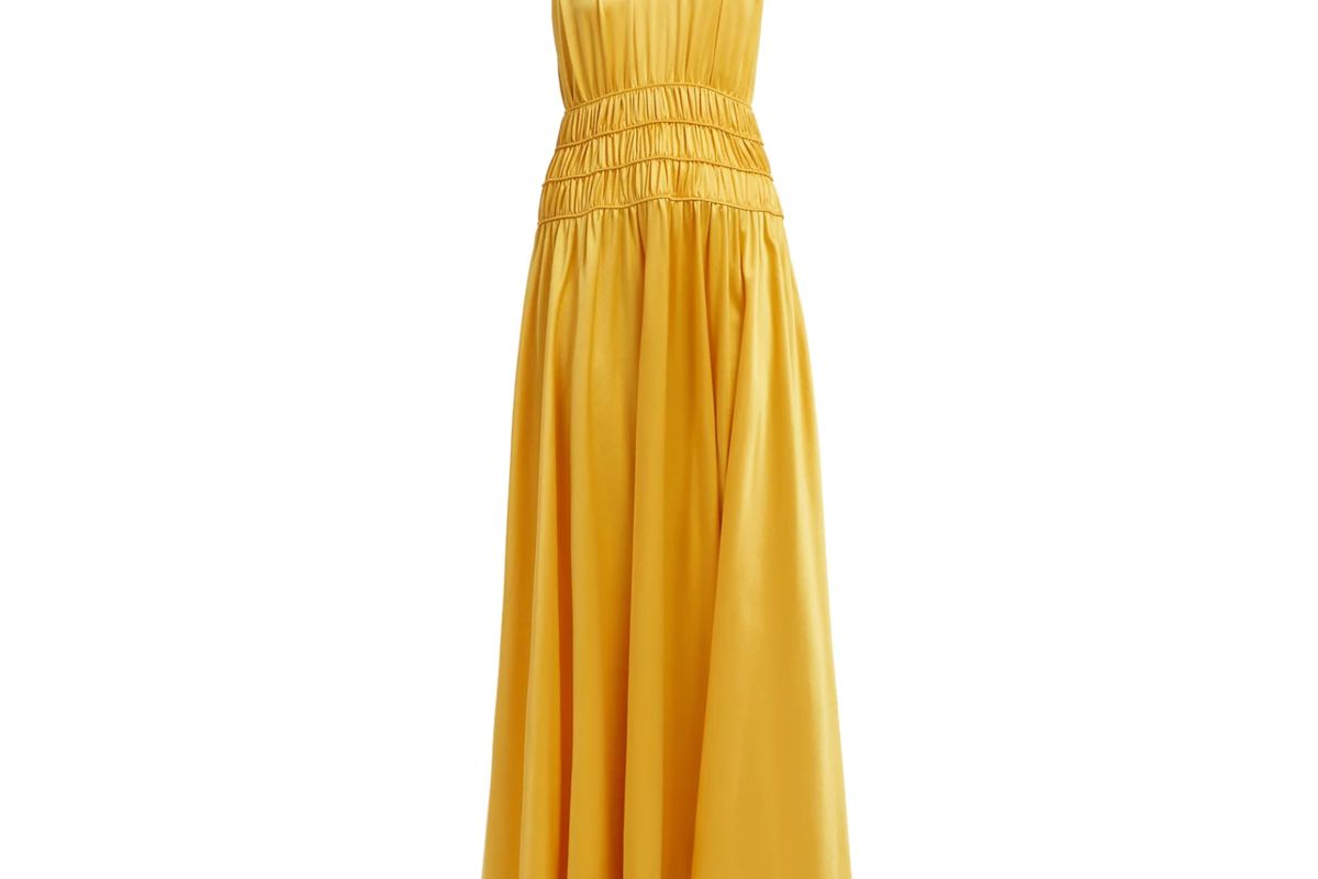 roksanda satin gown