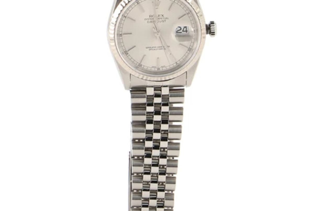 rolex stainless steel oyster perpetual datejust automatic watch