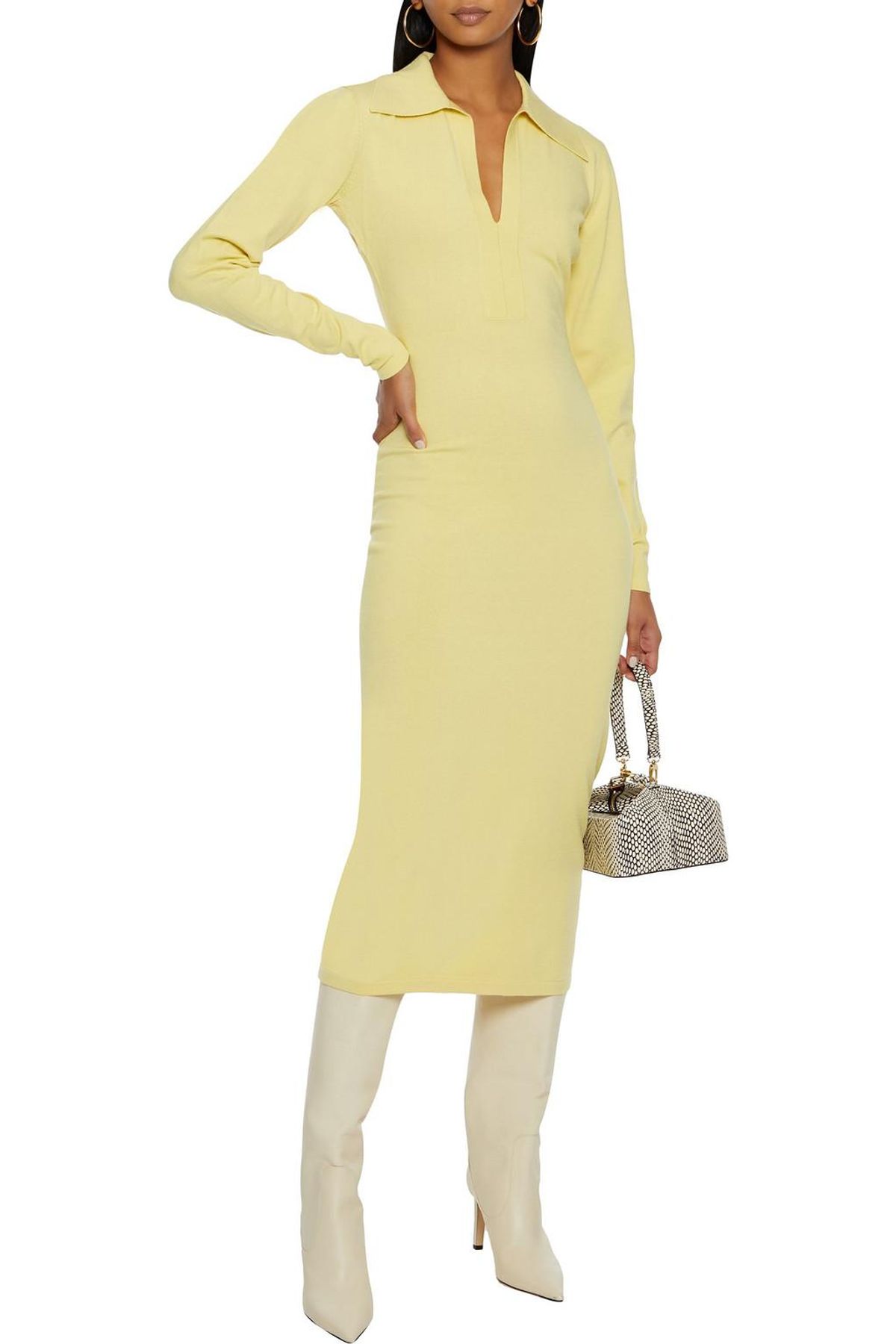 ronny kobo midi dress 
