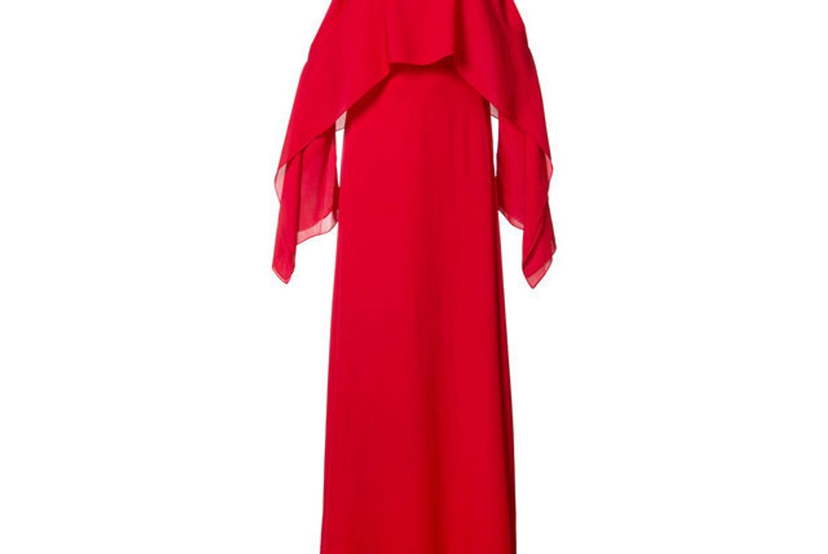 rosetta getty silk gown dress