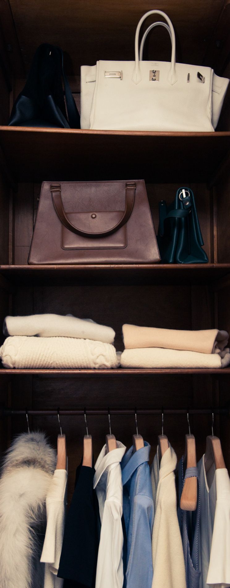 Handbag Closet - Contemporary - closet - The Coveteur