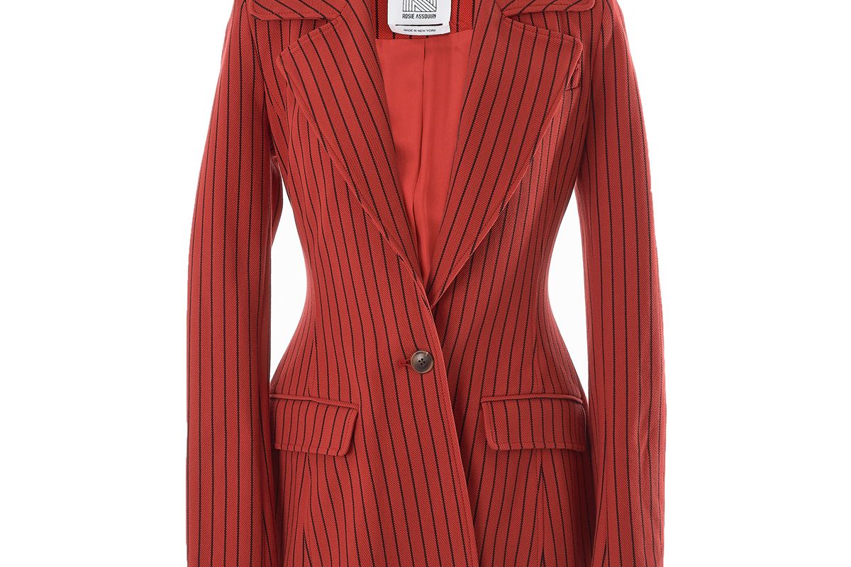 rosie assoulin blazer your saddles blazer