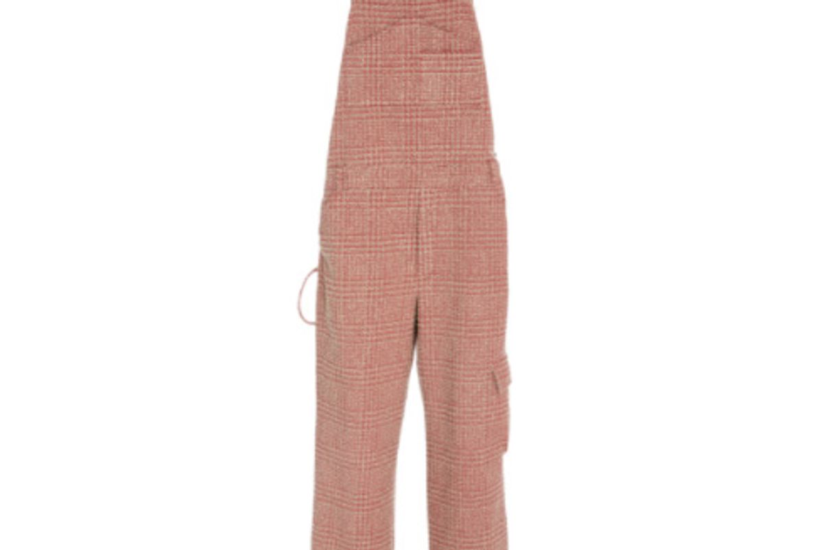 Prince Of Wales Boucle Overalls