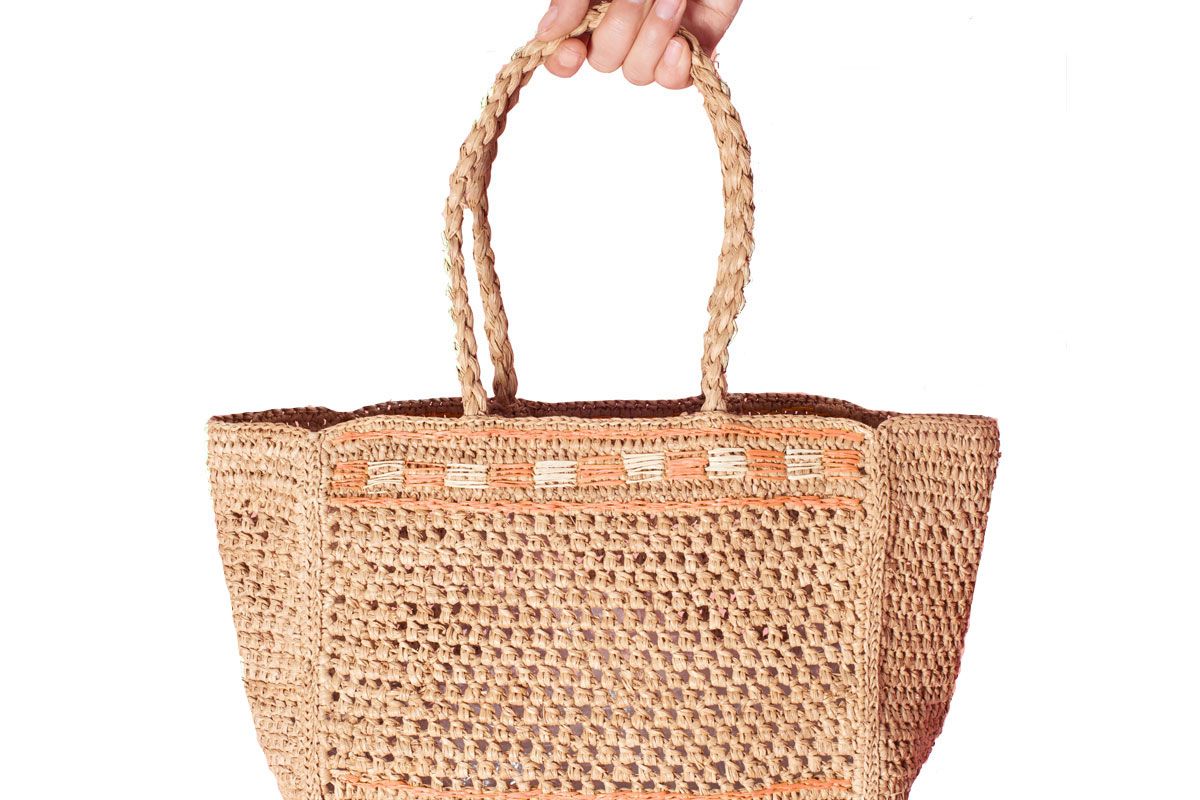 rouje safran basket bag