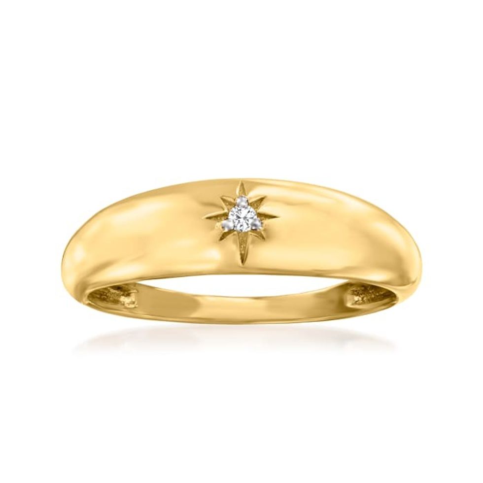 RS Pure  Diamond Star Ring