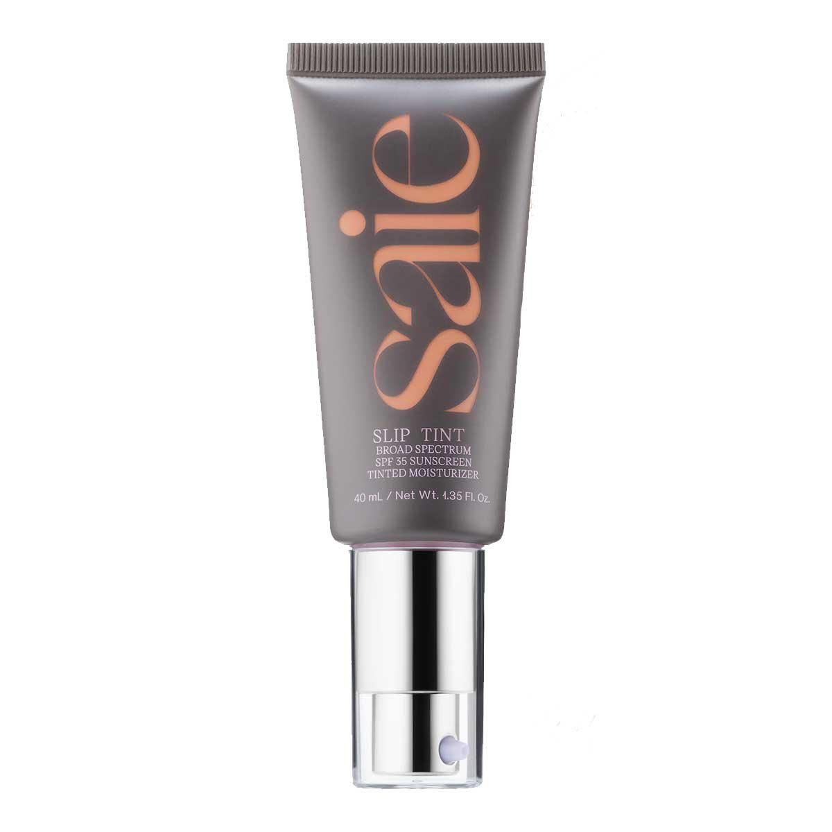 saie slip tini dewy tinted moisturizer spf 35 sunscreen