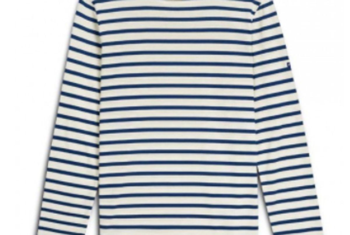saint james minquiers moderne authentic breton stripe shirt