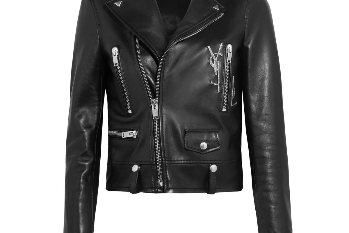 Perfecto Embellished Leather Biker Jacket