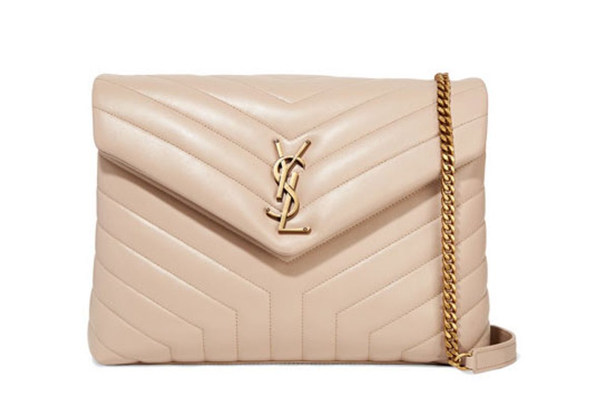 saint laurent loulou medium quilted leather shoulder bag