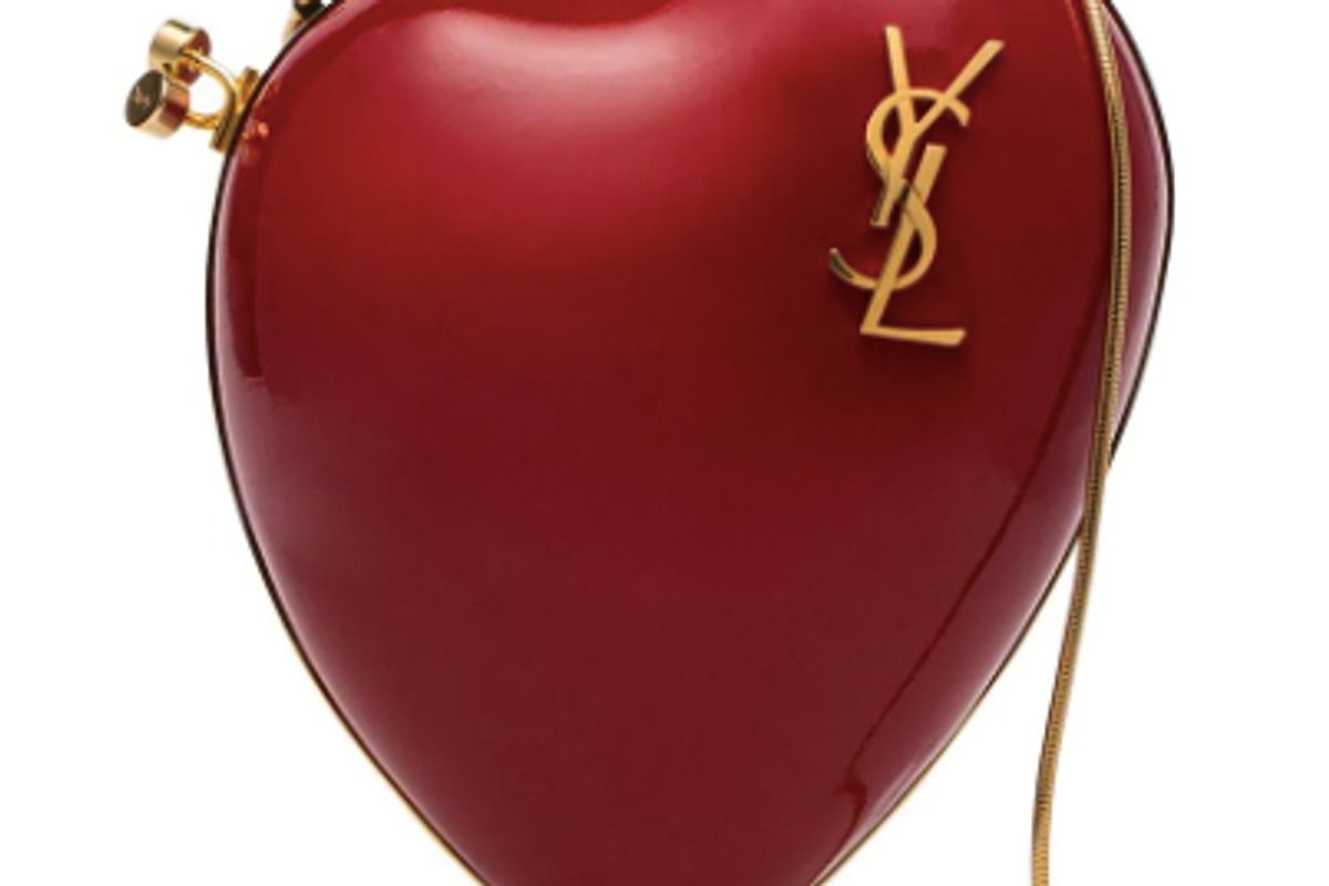 saint laurent love box shoulder bag