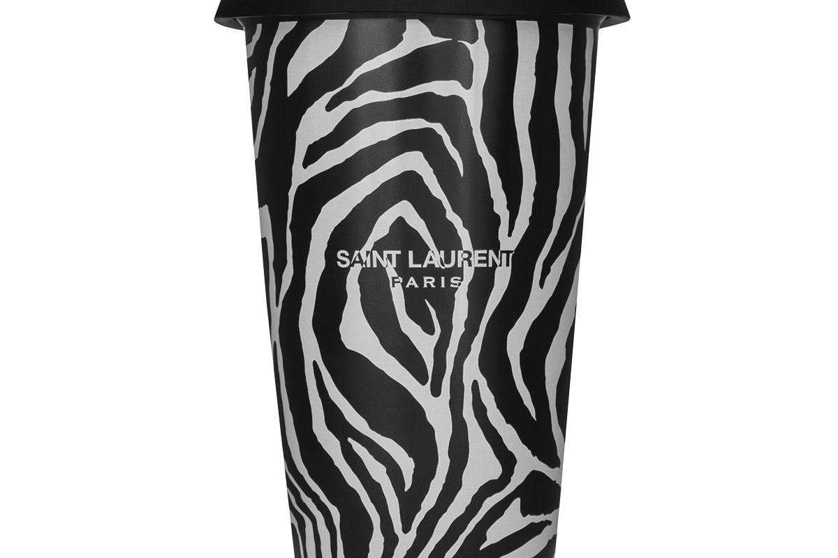 saint laurent zebra coffee mug in ceramic