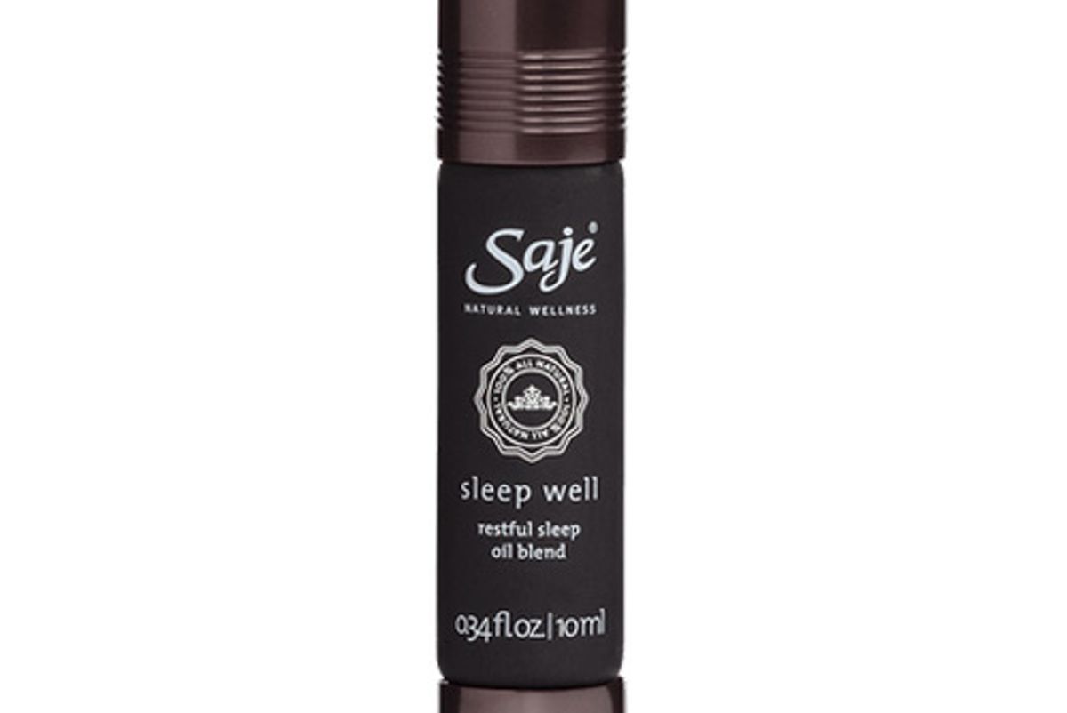 saje sleep well restful sleep oil blend roll on