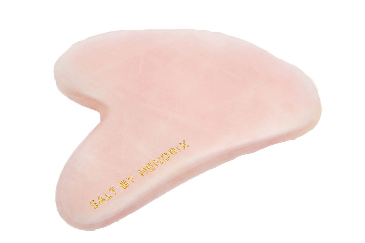 salt by hendrix rose quartz gua sha